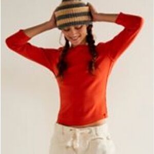 FREE PEOPLE Lucy Layering Top  color SUMMER FIG size medium washed never worn